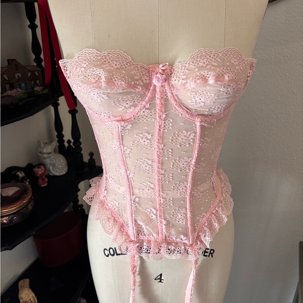 Victoria's Secret Pink Lace Corset